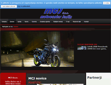 Tablet Screenshot of motosport-mcj.si